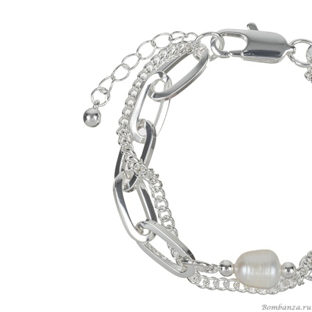 Браслет Fiore Luna, Bella Pearle Сarabiner